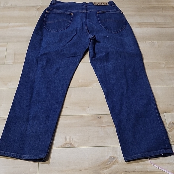 Lee Womens Dark Blue Relaxed Jeans Vintage 70s - Picture 5 of 10